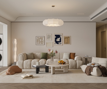 Modern A Living Room-ID:962661981