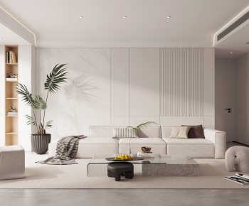 Modern A Living Room-ID:132586008