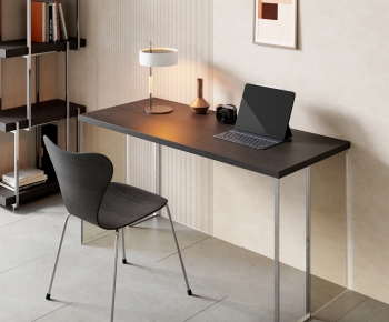 Modern Computer Desk And Chair-ID:246269712