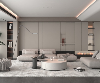 Modern A Living Room-ID:856797935