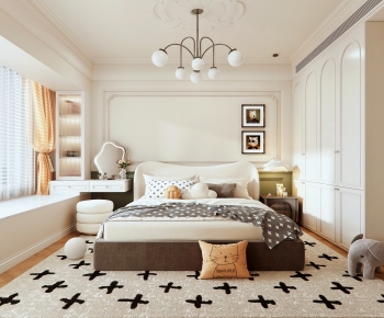 French Style Bedroom-ID:880939018