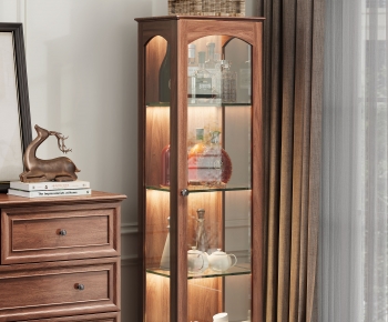 Simple European Style Decorative Cabinet-ID:424531941