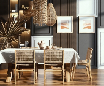 Modern Dining Table And Chairs-ID:525870365