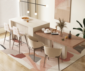 Modern Dining Table And Chairs-ID:353939518