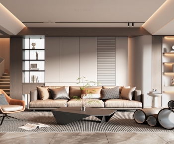 Modern A Living Room-ID:810971023