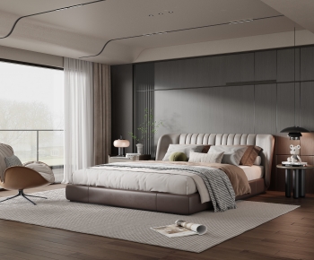 Modern Wabi-sabi Style Bedroom-ID:200240628