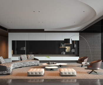 Modern A Living Room-ID:652704956