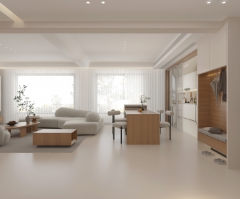 Modern A Living Room-ID:591330052