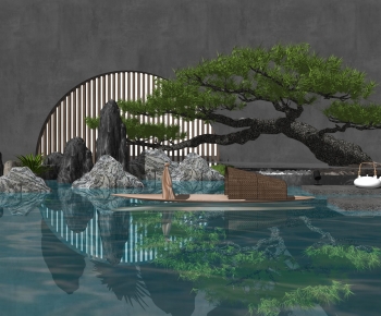 New Chinese Style Garden-ID:269651896