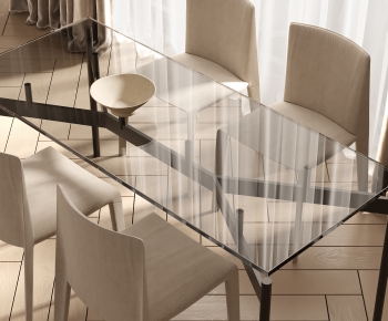Modern Dining Table And Chairs-ID:927279045