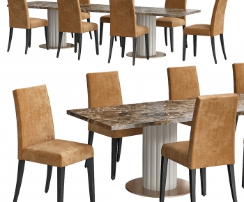 Modern Dining Table And Chairs-ID:934779637