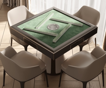 Modern Mahjong Tables And Chairs-ID:131746056