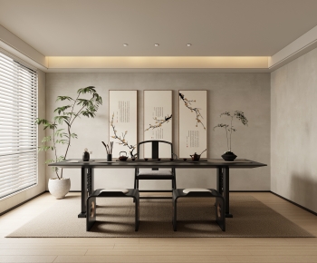 New Chinese Style Tea House-ID:854210931