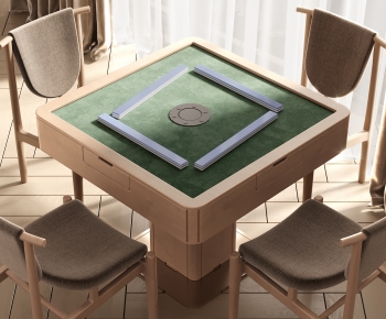 Modern Mahjong Tables And Chairs-ID:604994067