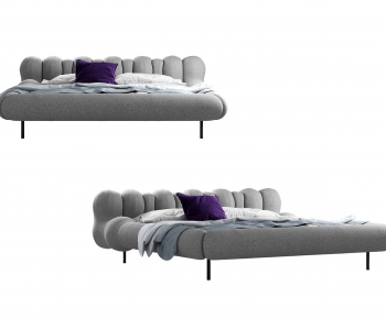 Modern Double Bed-ID:712268115
