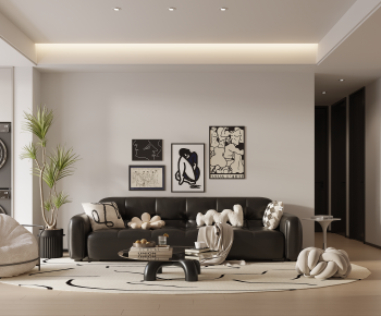 Modern A Living Room-ID:811453104