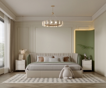 French Style Bedroom-ID:270944129