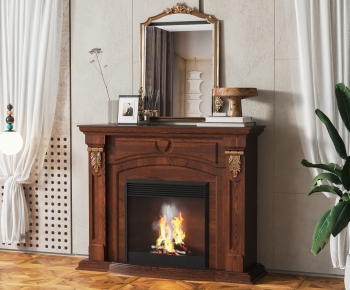 American Style Fireplace-ID:685667047