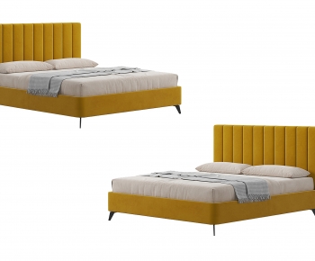 Modern Double Bed-ID:809767964