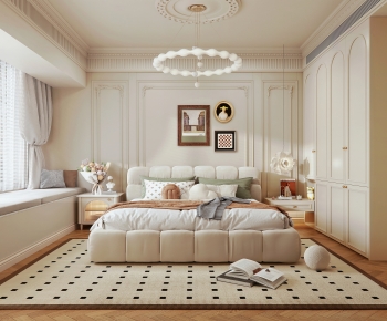 French Style Bedroom-ID:228915938