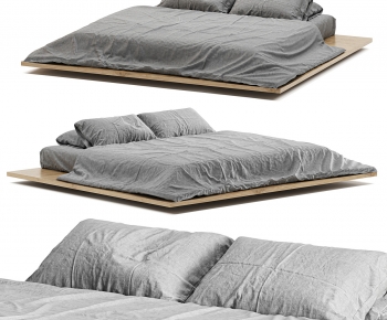 Modern Double Bed-ID:769939476