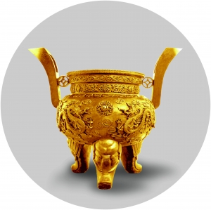 金鼎 金属浮雕-ID:403172978