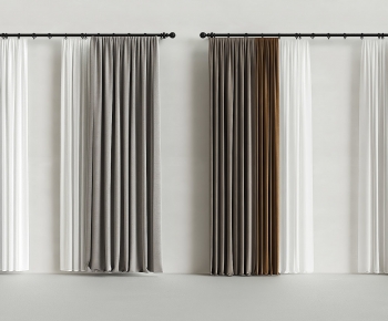 Modern Wabi-sabi Style The Curtain-ID:923490584