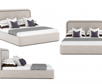 Modern Double Bed-ID:462689499