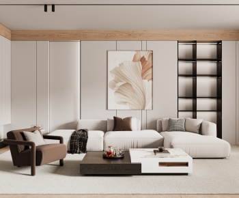 Modern A Living Room-ID:977144968