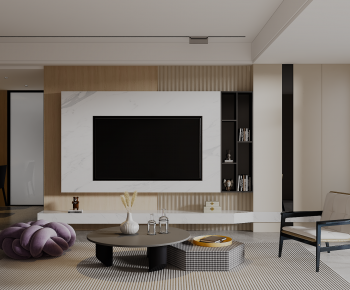 Modern A Living Room-ID:499437091