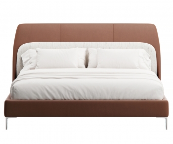 Modern Double Bed-ID:714593892