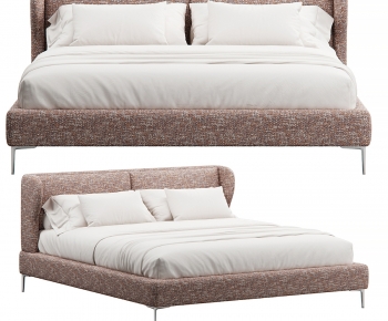Modern Double Bed-ID:820760976