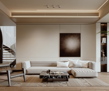 Modern A Living Room-ID:417668104