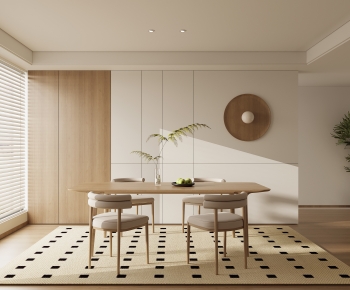 Japanese Style Dining Room-ID:412955054