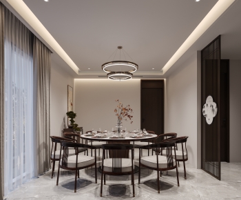 New Chinese Style Dining Room-ID:427500969
