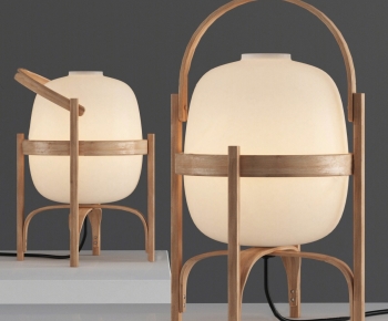 Wabi-sabi Style Table Lamp-ID:408207894