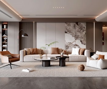 Modern A Living Room-ID:373111963
