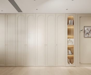 French Style Clothes Storage Area-ID:744175911