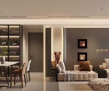 Modern A Living Room-ID:484395988