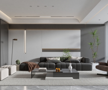 Modern A Living Room-ID:486515058