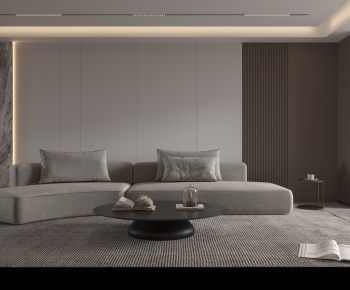 Modern A Living Room-ID:747633933