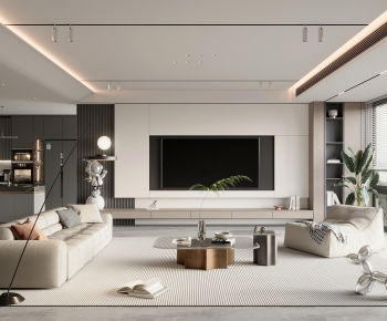 Modern A Living Room-ID:368365056