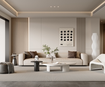 Modern A Living Room-ID:635145906