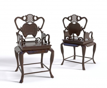 Chinese Style Single Chair-ID:988441948