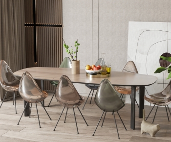 Modern Dining Table And Chairs-ID:405695923