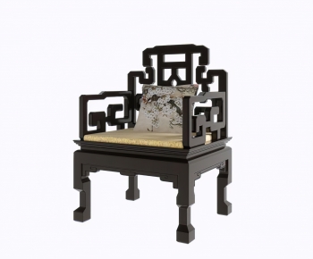 New Chinese Style Single Chair-ID:464039099