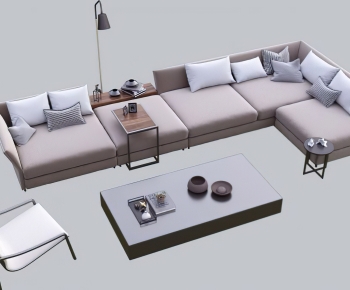 New Chinese Style Sofa Combination-ID:781491994