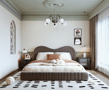 French Style Bedroom-ID:104666953