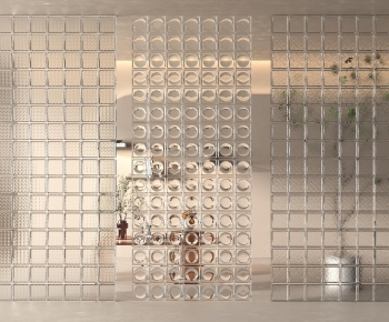 Modern Glass Screen Partition-ID:467605117