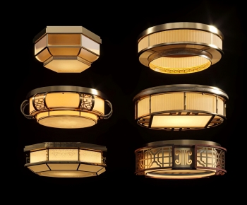 New Chinese Style Ceiling Ceiling Lamp-ID:127139117